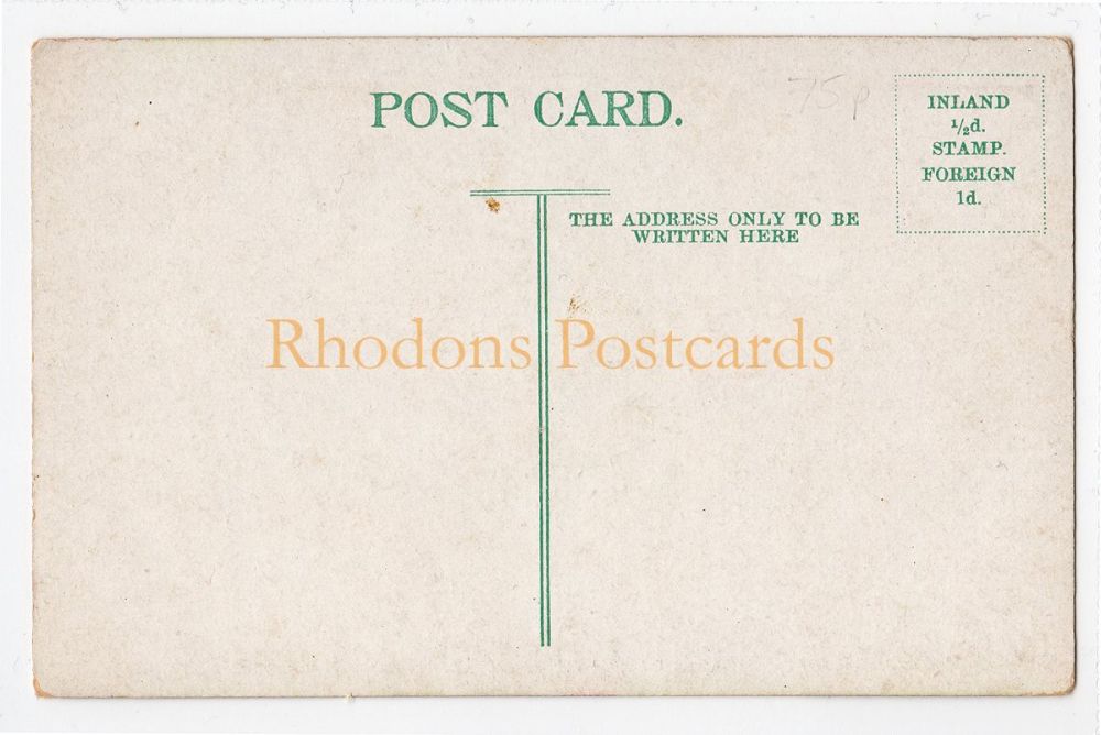 Frinton Lake Near Great Yarmouth Norfolk - Early 1900s Postcard
