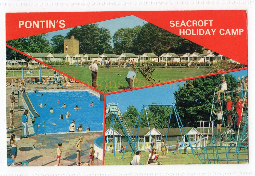 Pontins Seacroft Holiday Camp, Hemsby, Norfolk-1970s Postcard