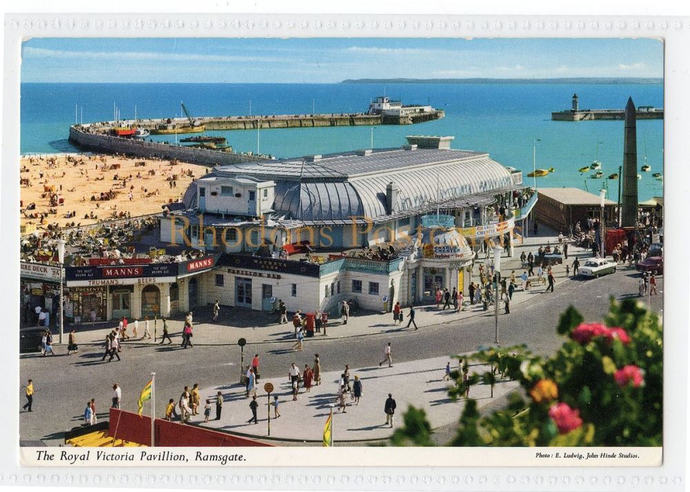 The Royal Victoria Pavilion, Ramsgate, Kent-John Hinde Postcard
