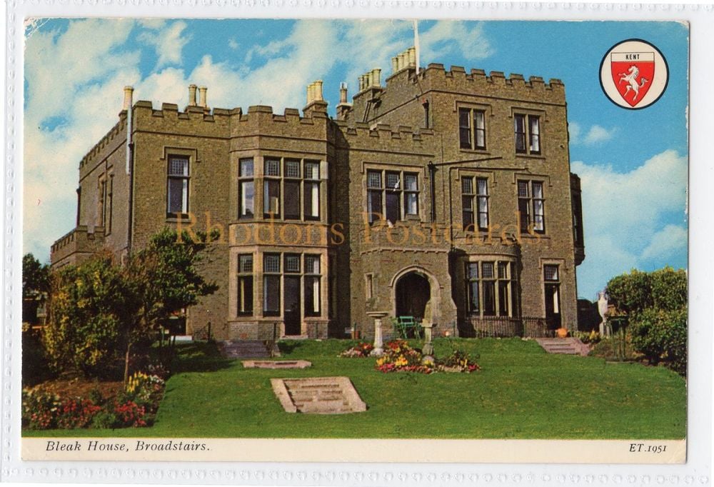 Bleak House, Broadstairs, Kent-Circa 1970s Photo Postcard