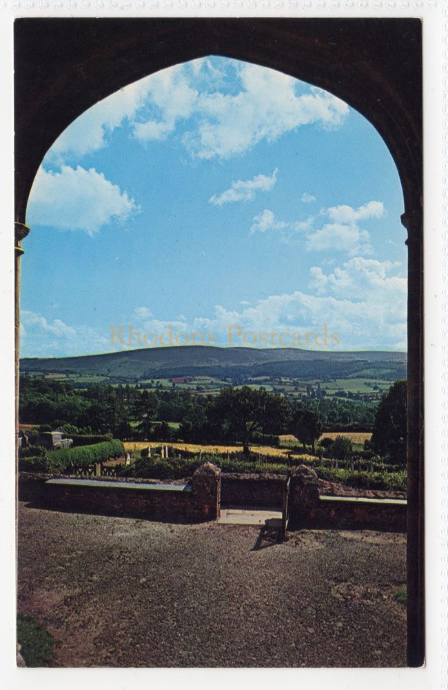 Dunkery From Selworthy Church-Circa 1980s Postcard