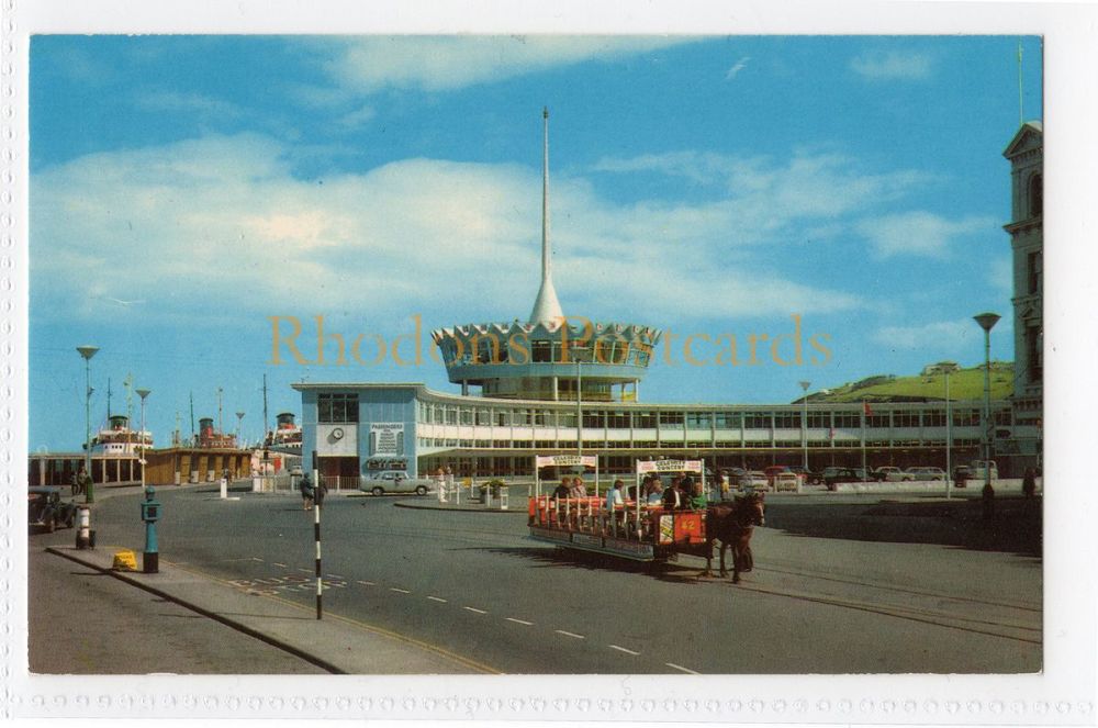 Sea Terminal, Douglas I O M-Colour Photo Postcard