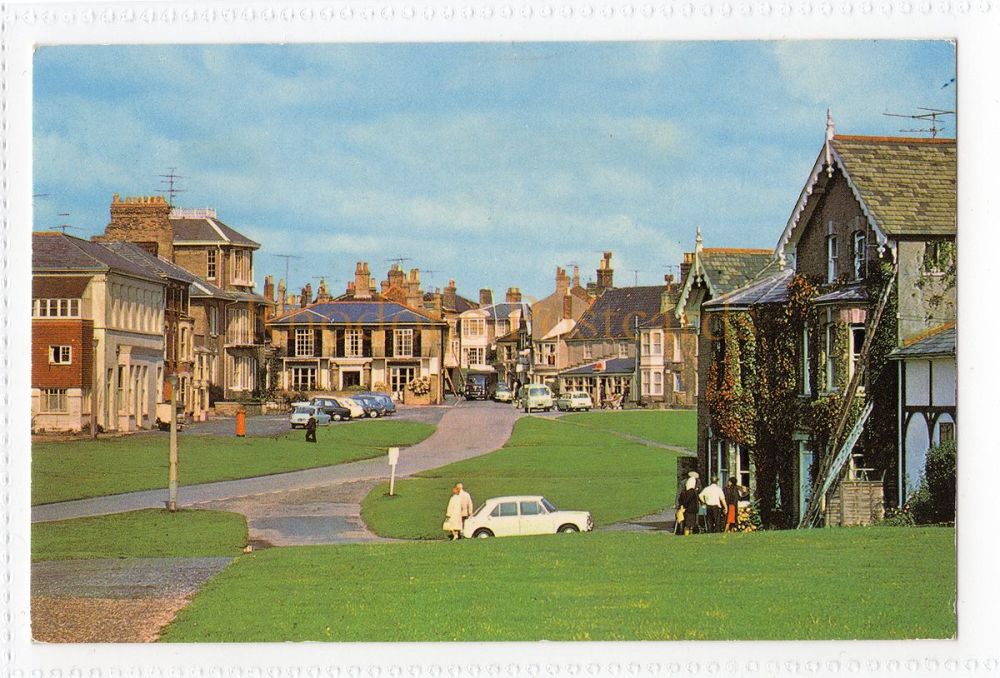Southwold South Green, Suffolk-1960s/70s Colour Photo Postcard
