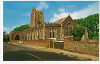 The Parish Church, Aldeburgh, Suffolk-Colour Photo Postcard