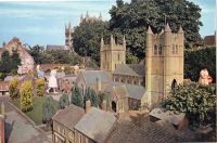 Model Town Of Wimborne, Dorset-J A Dixon Postcard
