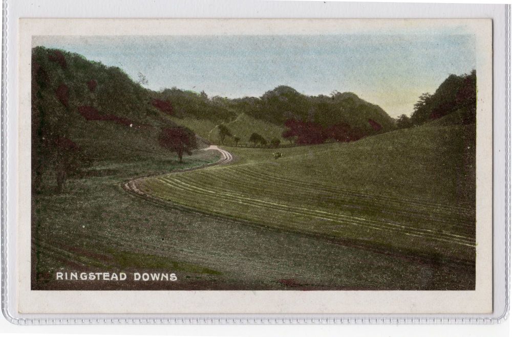 Ringstead Downs, Norfolk-Early 1900s Postcard