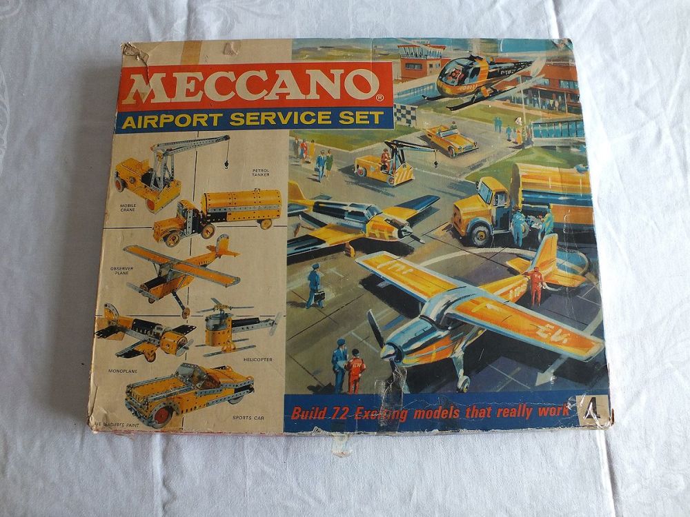 Meccano Airport Service Set #4-1960s