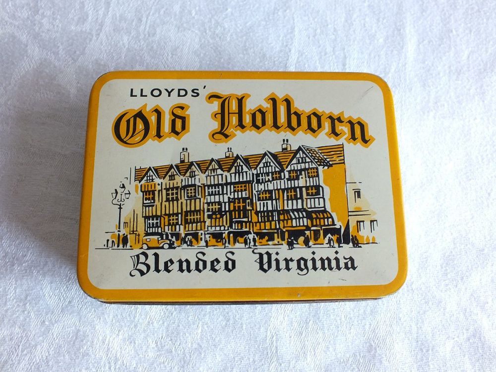 Lloyds Old Holborn Blended Virginia Tobacco Tin