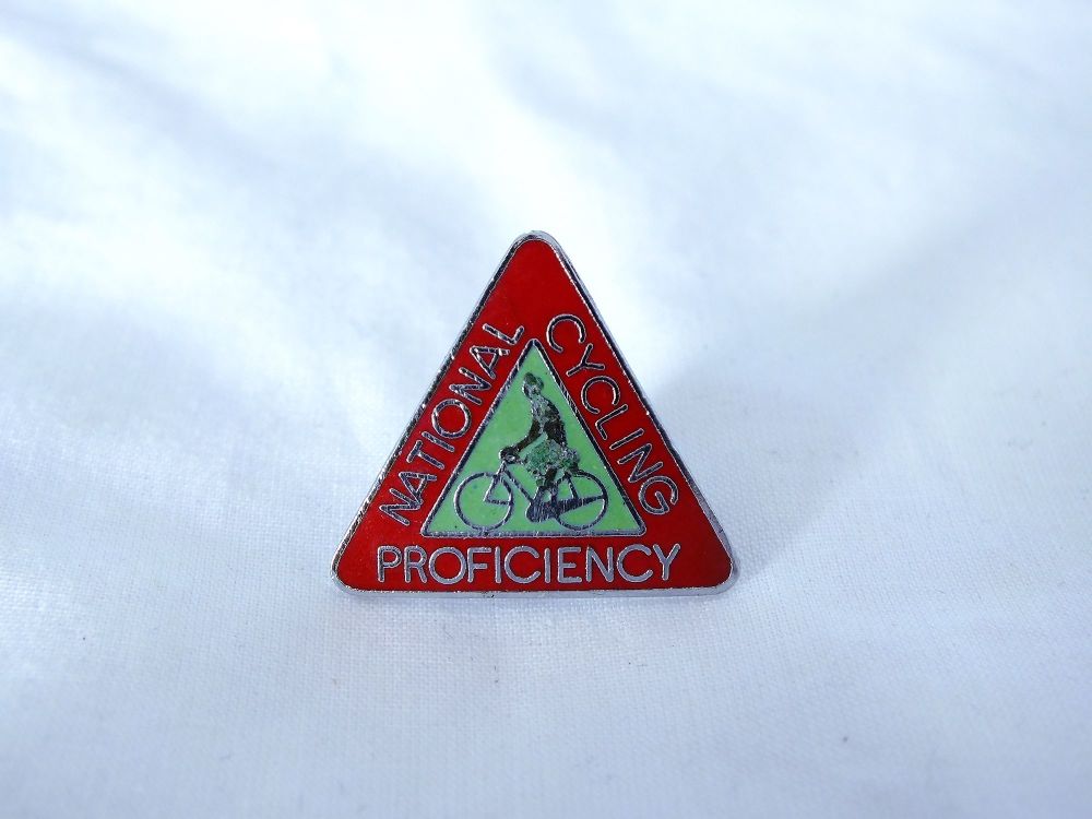 National Cycling Proficiency Test Pass Award Badge