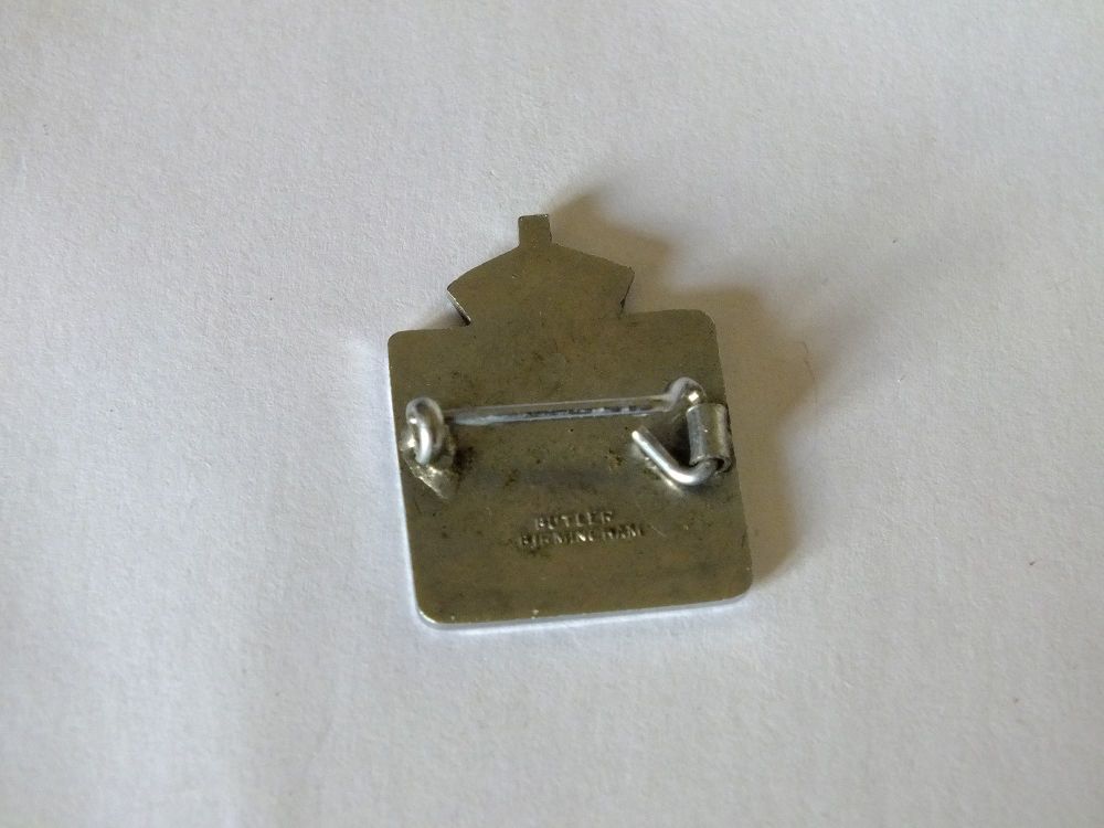 WWII WVS Civil Defence Lapel Pin Badge