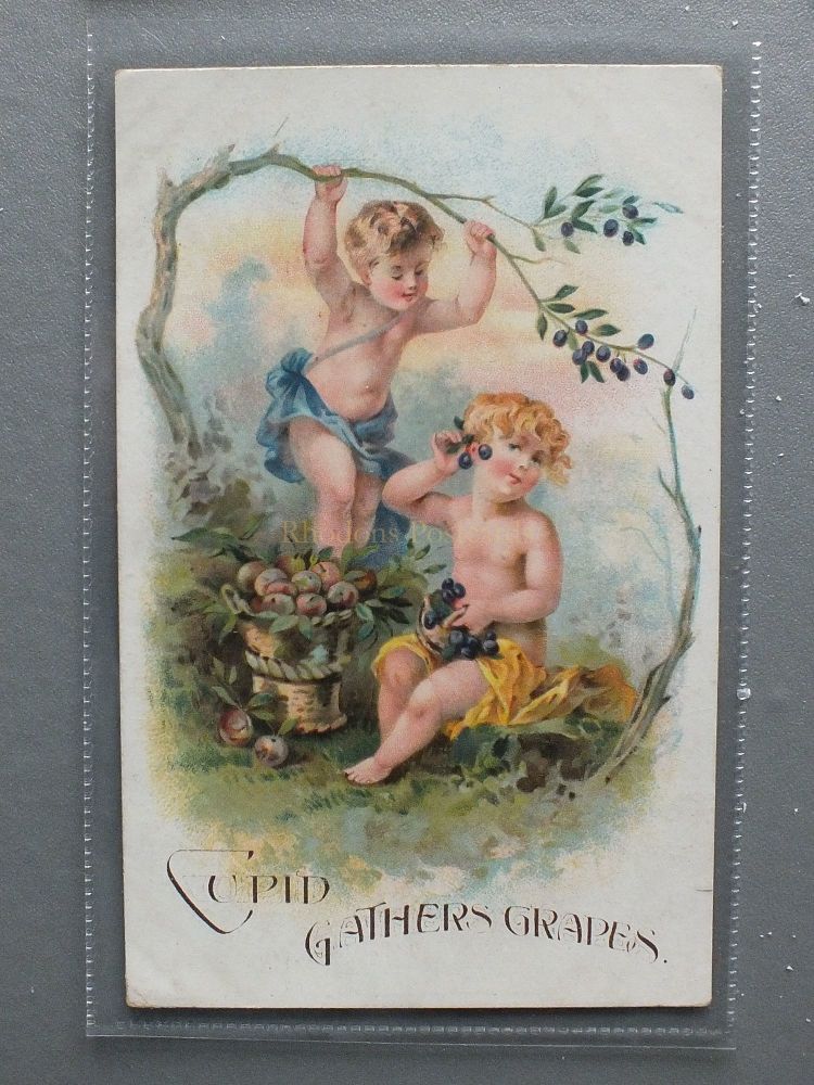 Edwardian Cupid Postcards - Lot of 6 Cards