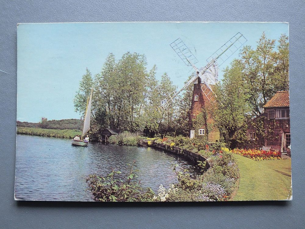 Windmill At Hunsett Mill, River Ant, Norfolk Broads