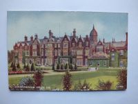 Sandringham House SW,  Norolk-Colour Postcard