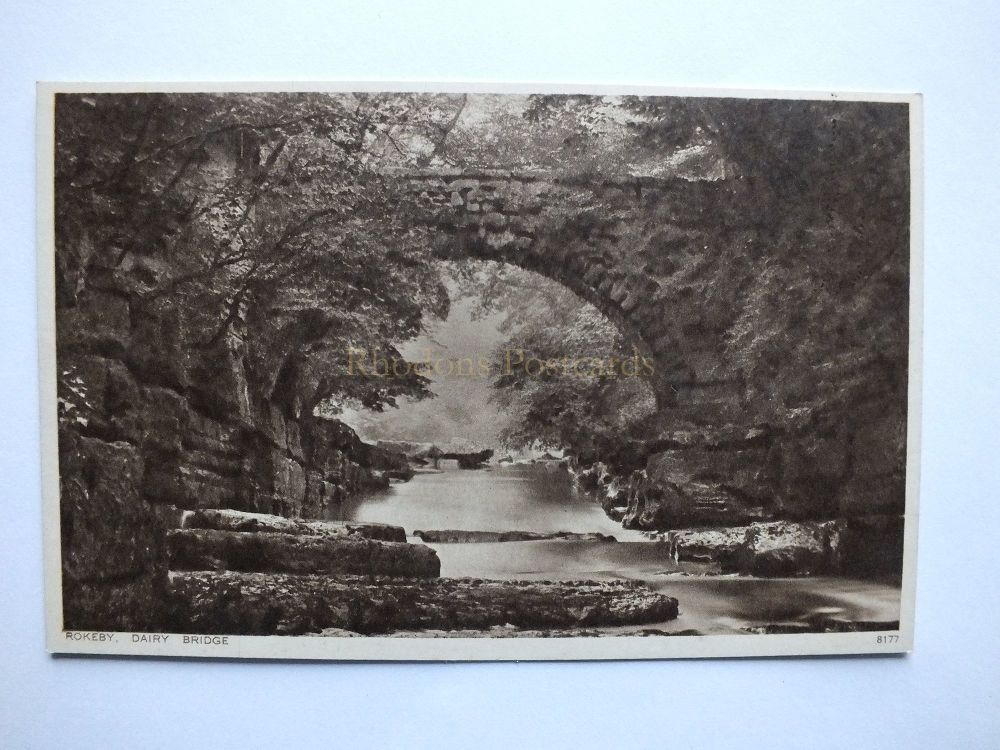 Rokeby Dairy Bridge, County Durham - Greys Postcard