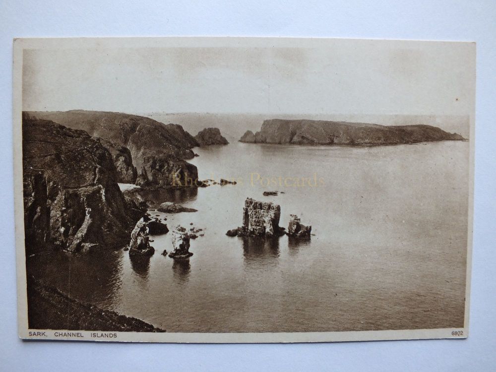 Channel Islands - Sark - Greys Cigarette Postcard #24/48