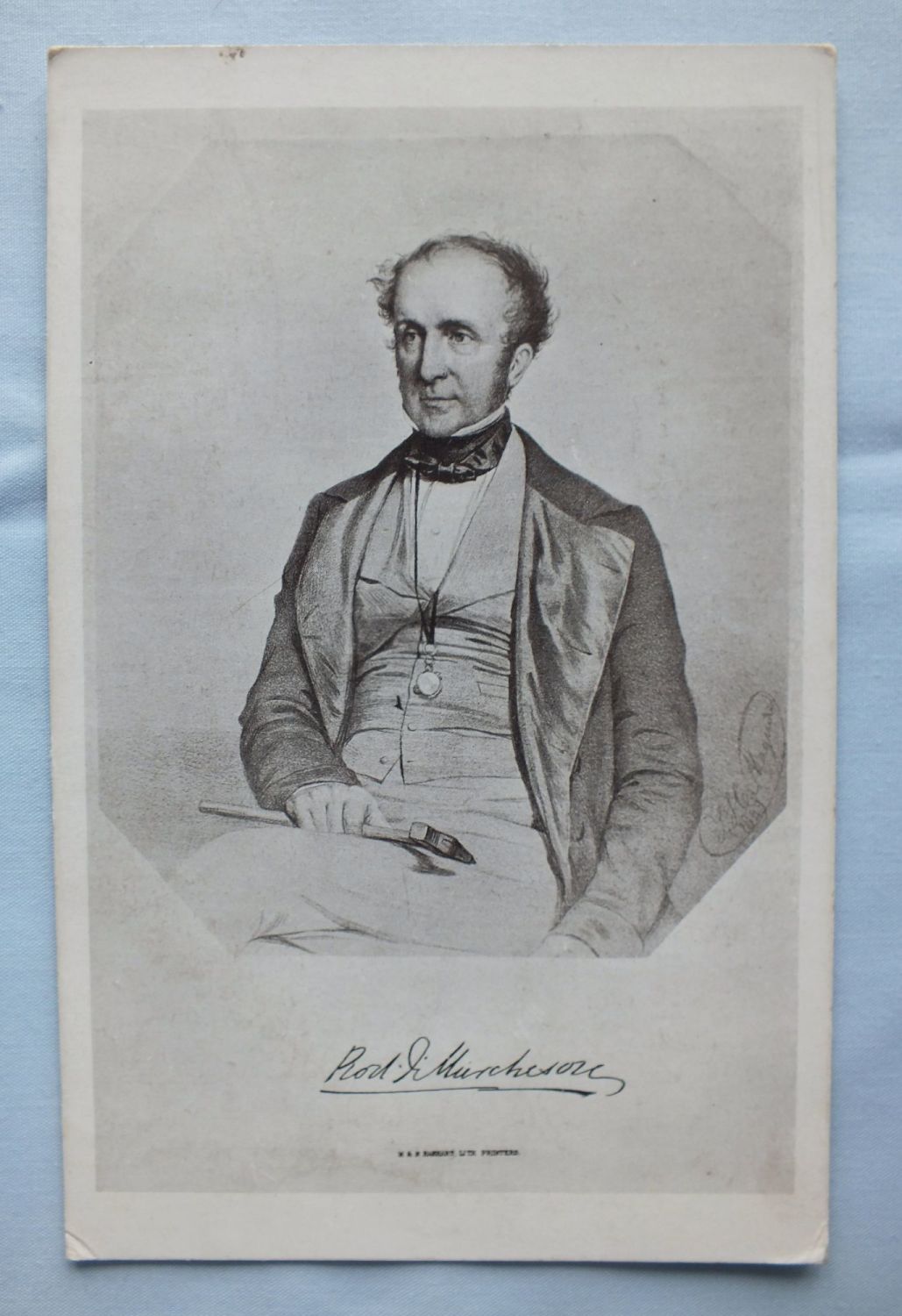 Sir Roderick MURCHISON Scottish Geologist Portrait Postcard