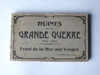 Ruins Of The Great War 1914-1918 - Booklet of 24 Detachable Photo Postcards