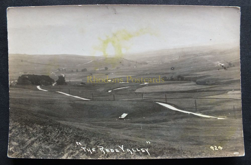 Northumberland - The Rede Valley - Early 1900s Postcard