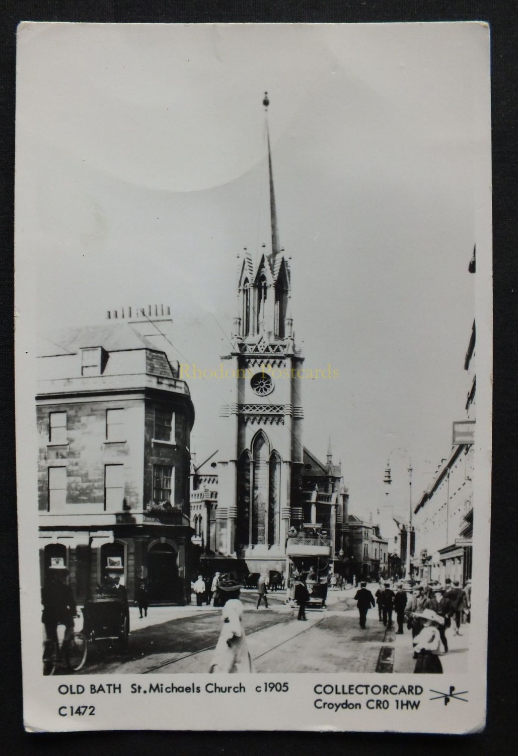 Somerset - Old Bath, St Michaels Church, c1905- Repro Postcard
