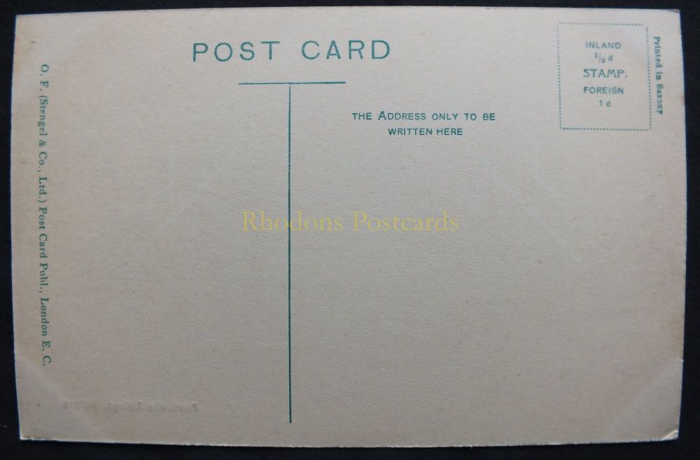 Pembroke College, Oxford-Early 1900s Postcard