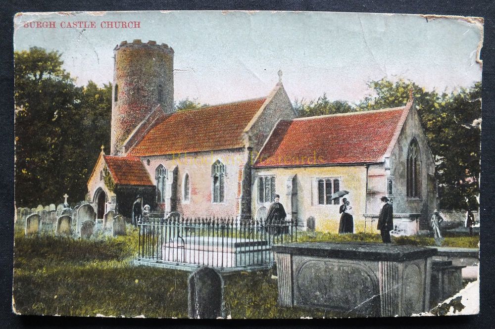 Genealogy Postcard-Sent To Mrs FUTTER, Aldeby Near Beccles, Norfolk-14 May 1908