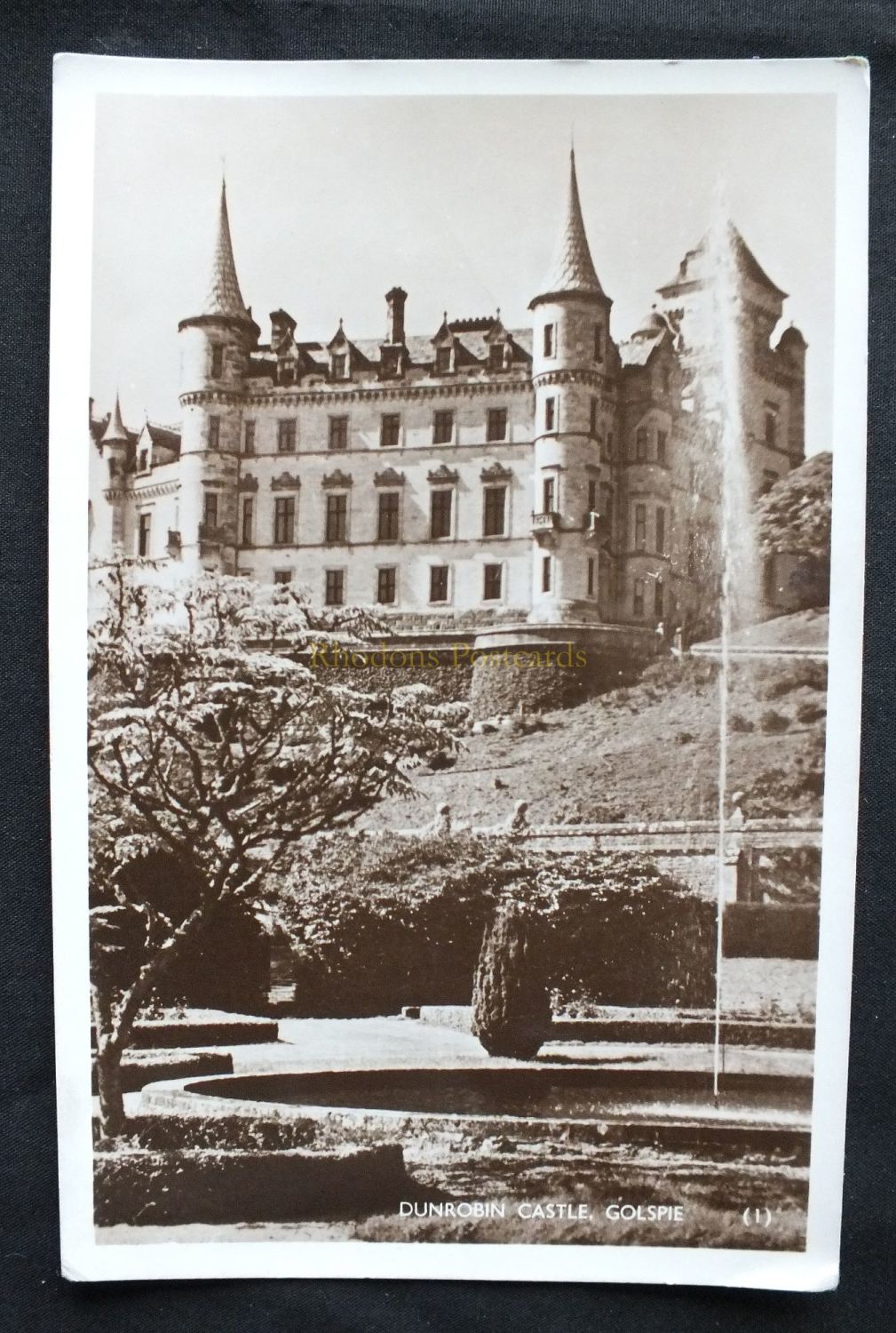 Scotland - Dunrobin Castle, Sutherland - 1960s Real Photo Postcard