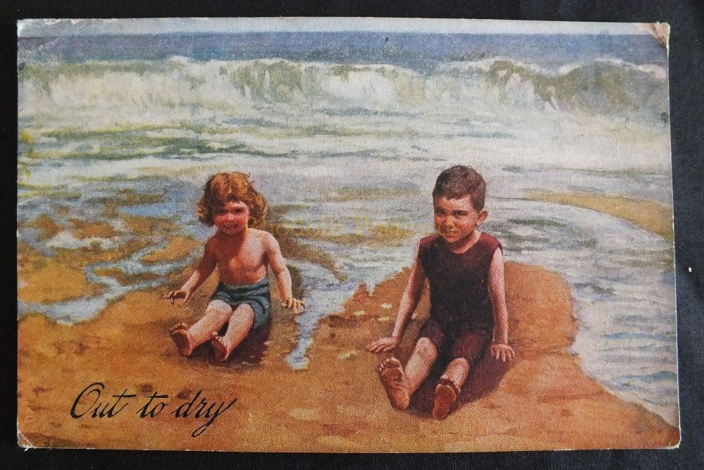 Genealogy Research Postcard - Sent To Miss May FINDLEY, Dunston on Tyne, August 1924