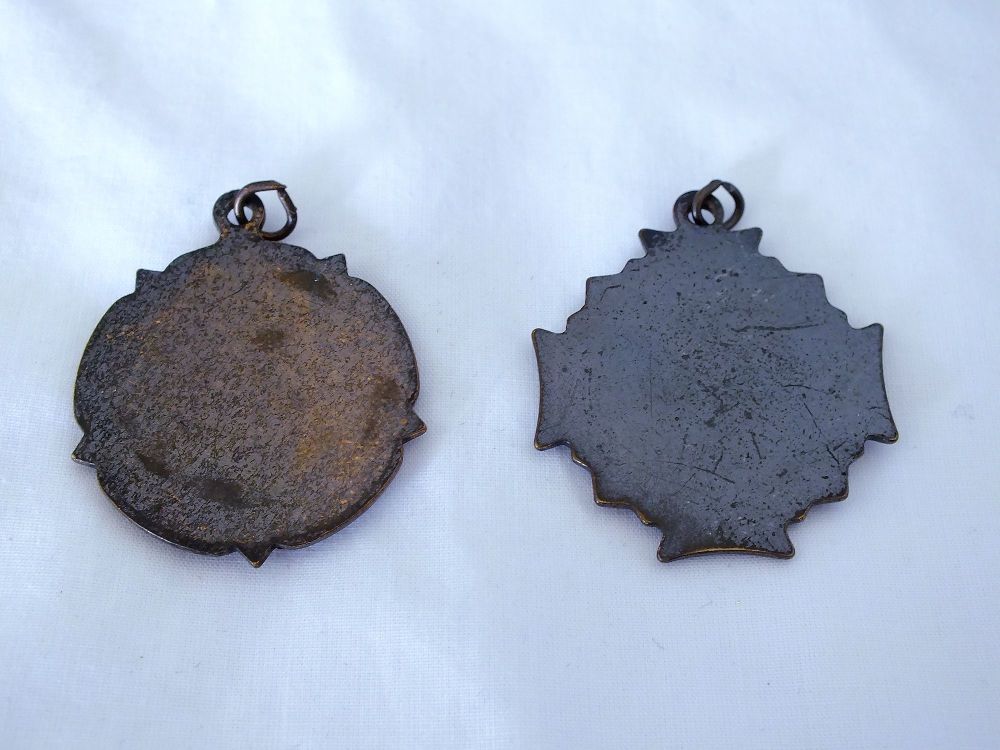 Vintage Swimming Award Medals /  Pendant Medallions