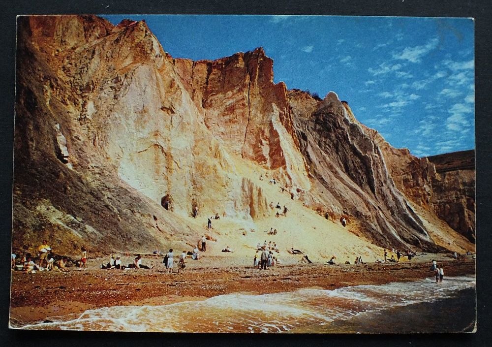 The Cliffs At Alum Bay, Isle of Wight - Circa 1980s - J Arthur Dixon Postcard