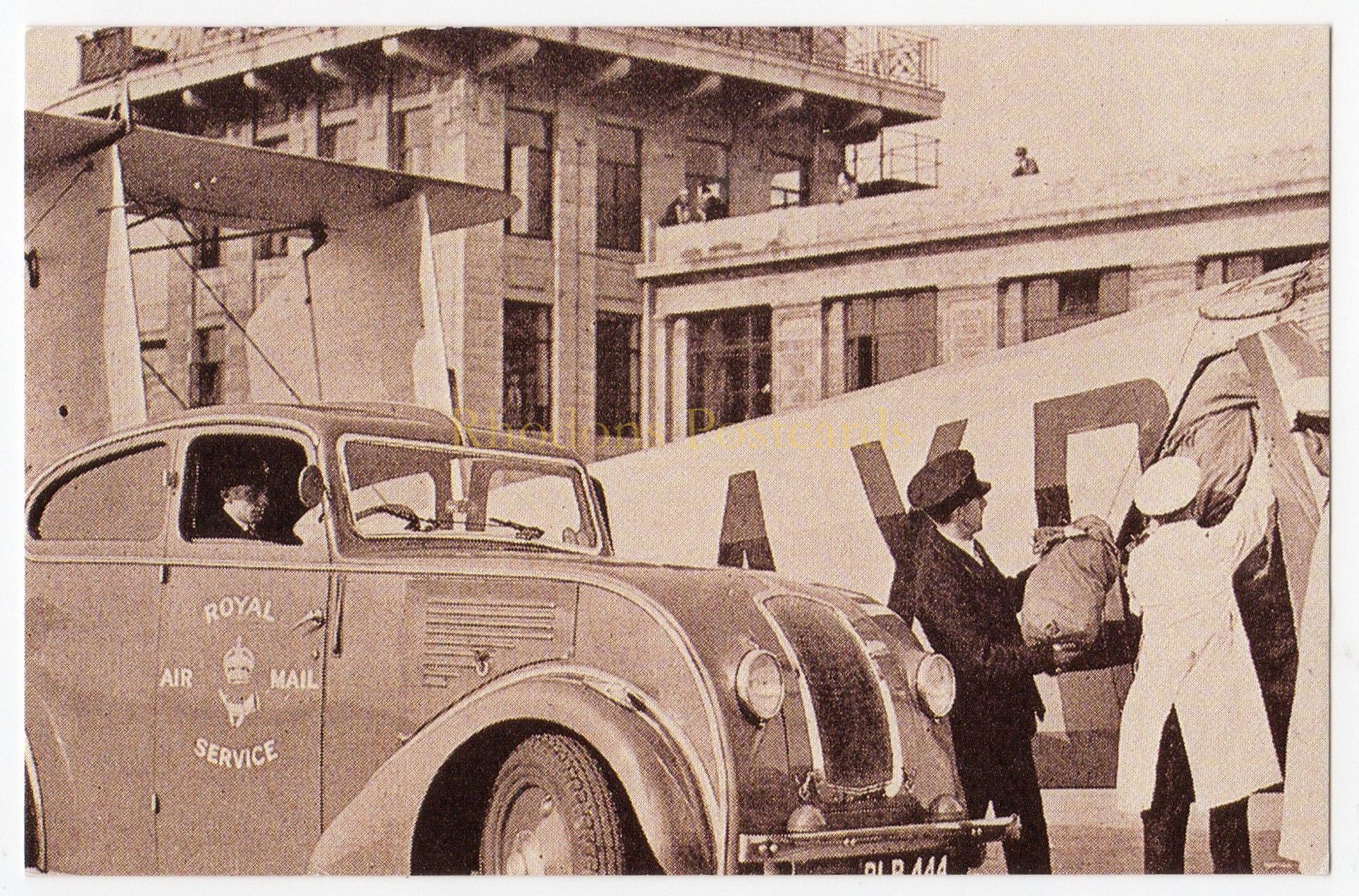 Steam Engine Strange Load, 1933 - Nostalgia Repro Postcard | Rhodons ...