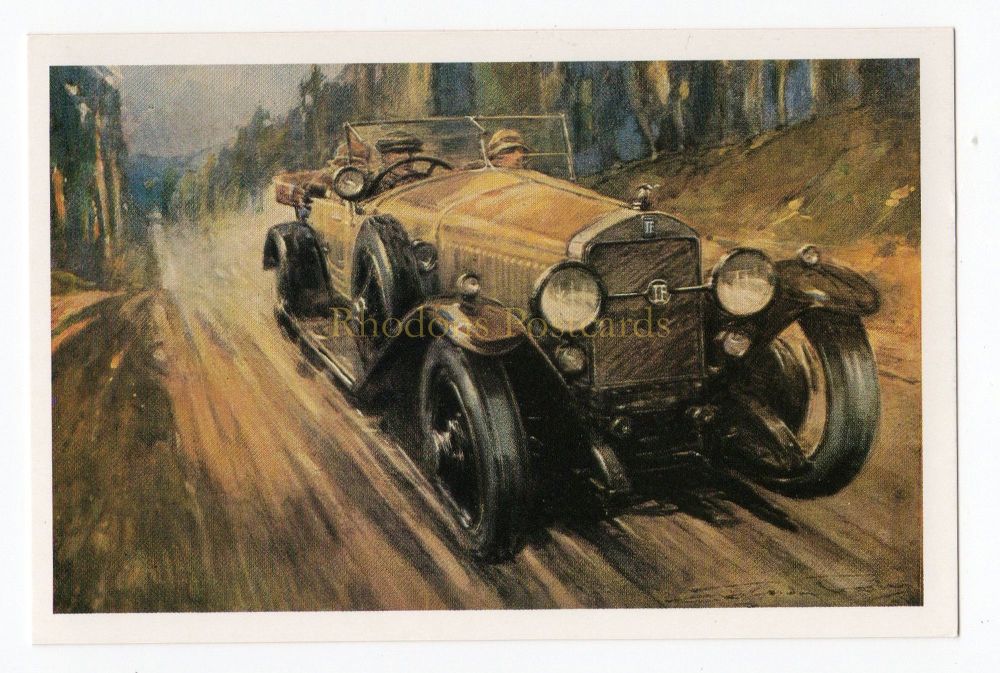 Isotta-Fraschini Car, 1926 - Nostalgia Postcard Collectors Club (NPCC)