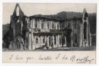 Tintern Abbey, Tintern Monmouthshire Wales - Early 1900s UDB Postcard