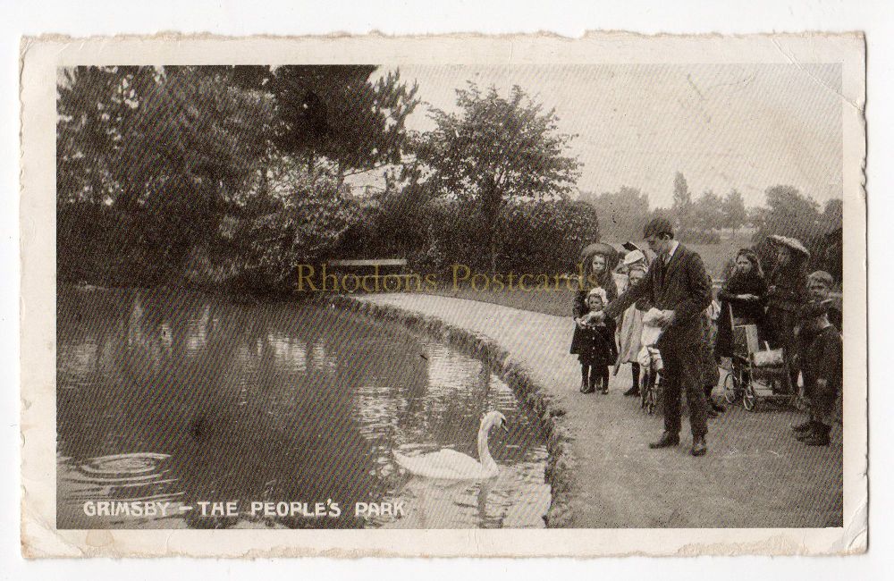 Lincolnshire - The Peoples Park, Grimsby - Albert Gait Publisher - Early 19