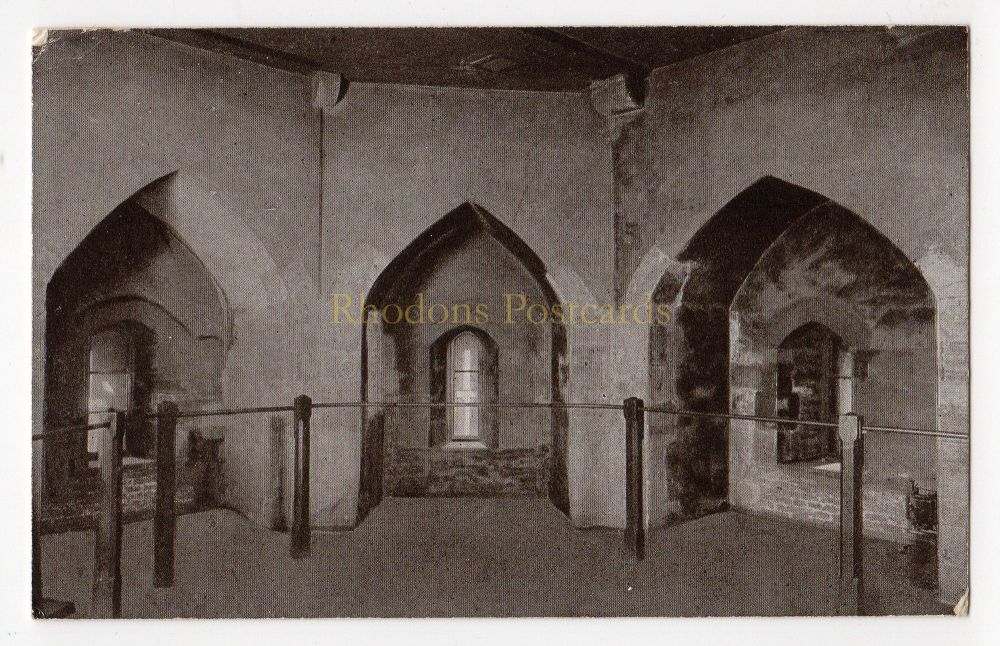 Tower Of London - In The Beauchamp Tower - Early 1900s G & P Postcard