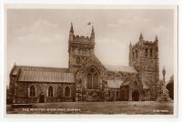 The Minster, Wimborne, Dorset - 1960s Thunder & Clayden 'Sun Ray' Series RP Postcard