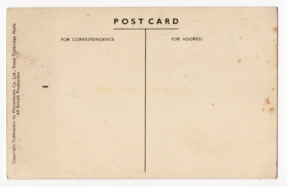 Cheddar Gorge, Somerset - Circa 1930s Photochrom Postcard