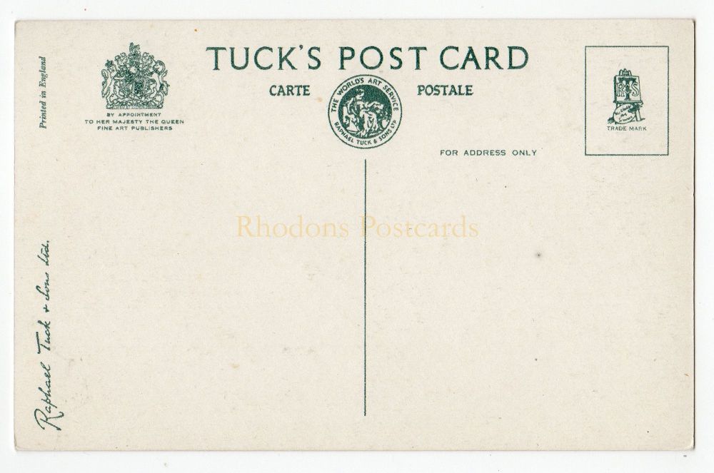 Cheddar Gorge - Goughs Cave and Caveman Restaurant - Tucks Postcard