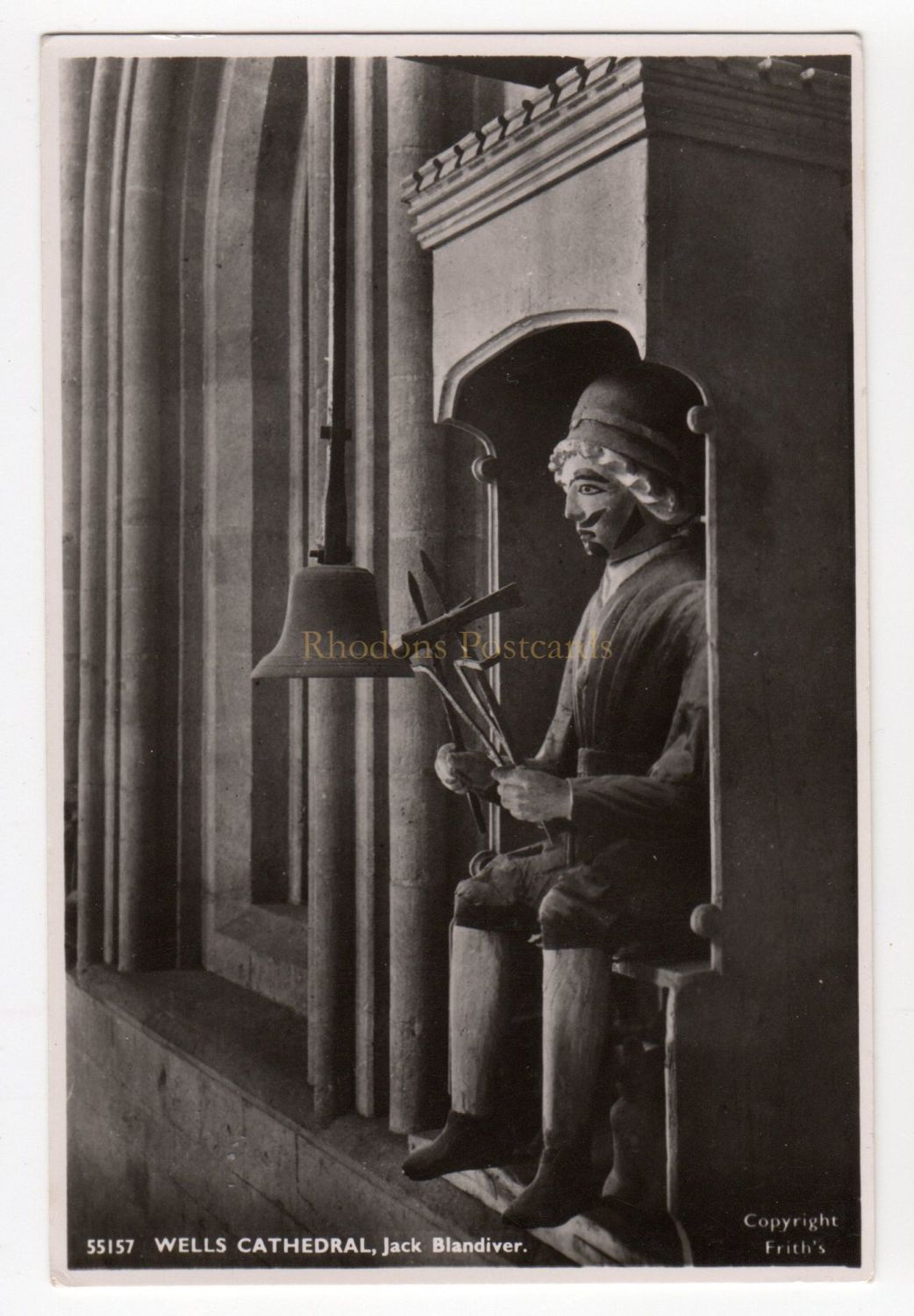 Wells Cathedral, Somerset - Jack Blandiver - Early 1900s Friths Series Post