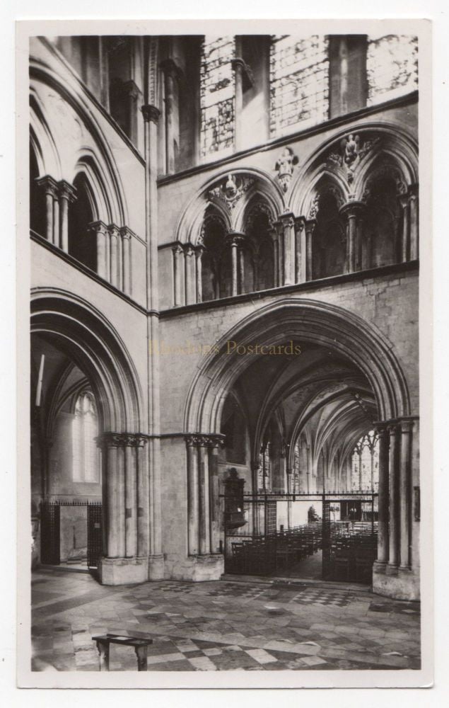 Chichester Cathedral, Sussex - Raphael Tuck & Sons Real Photo Postcard