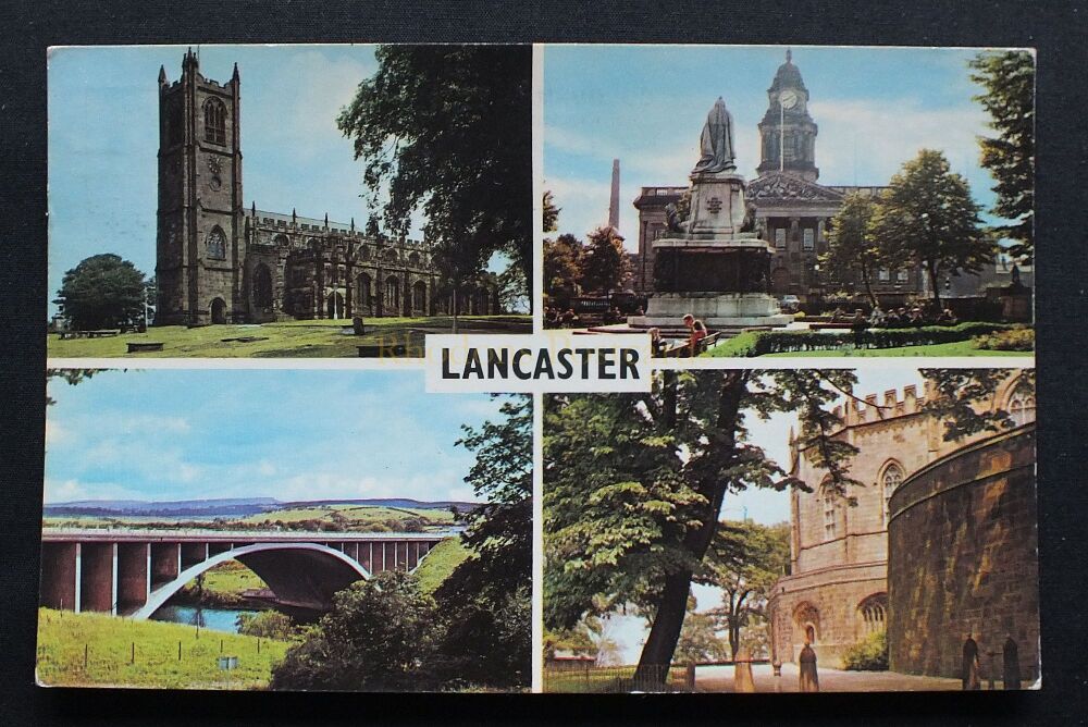 Lancaster - 1970s Multiview Postcard