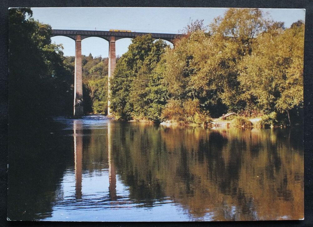 Pontcysyllte Aqueduct, North Wales-Colour Photo Postcard