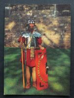 Roman Legionary Model In National Museum Of Wales Cardiff-Colour Photo Postcard