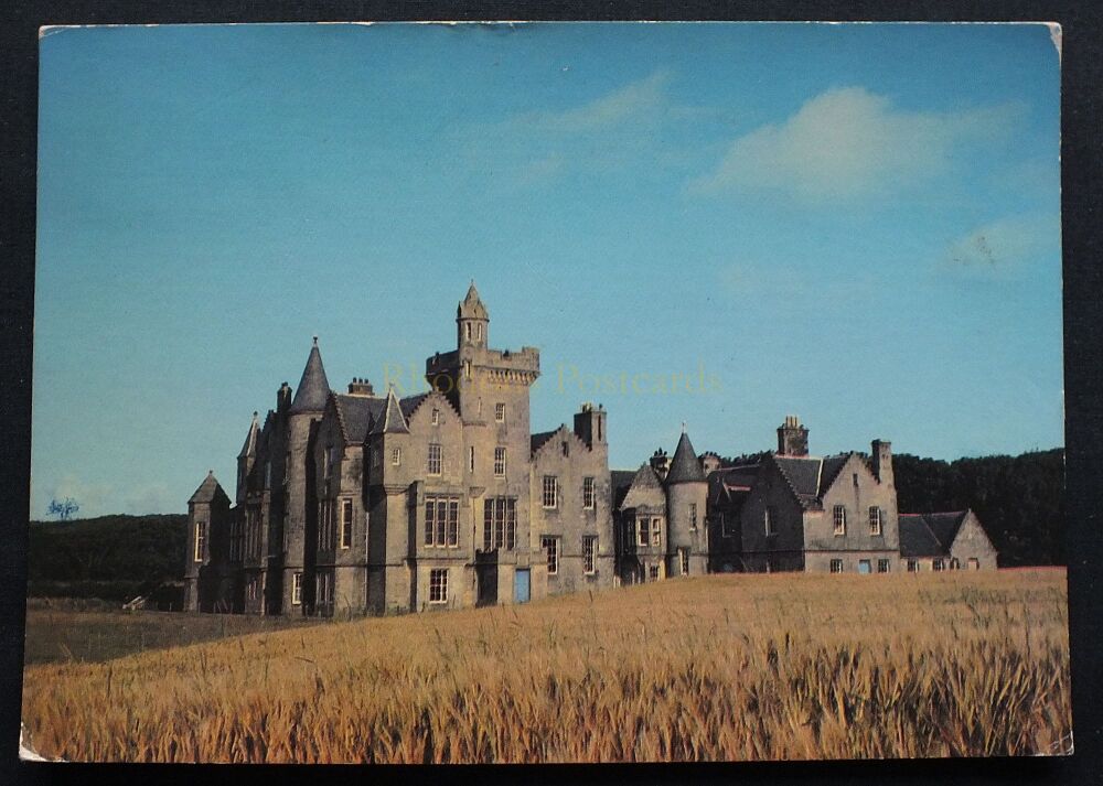 Balfour Castle, Shapinsay, Orkney Isle-1980s Postcard