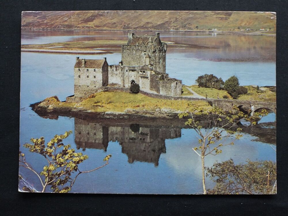 Eilean Donan Castle, Loch Duich, Ross-shire - 1970s Dixon Postcard