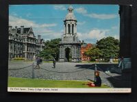 Front Square, Trinity College, Dublin-1980s John Hinde Postcard