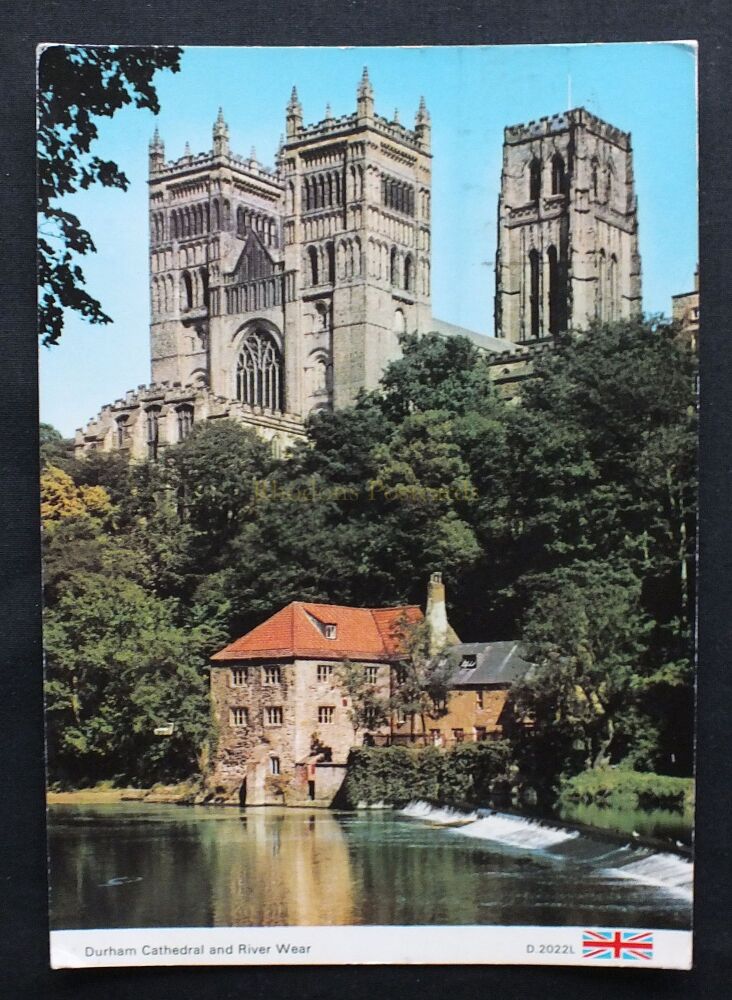 Durham Cathedral And River Wear-1980s Dennis Photo Postcard