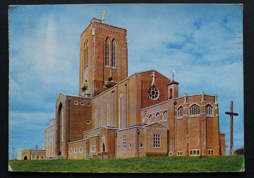 Guildford Cathedral, Surrey-South Eastern Aspect-Dixon Photo Postcard
