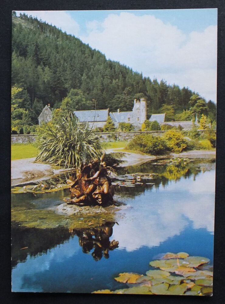 Younger Botanic Gardens, Benmore, Argyll and Bute Scotland-Postcard View Of The Pond