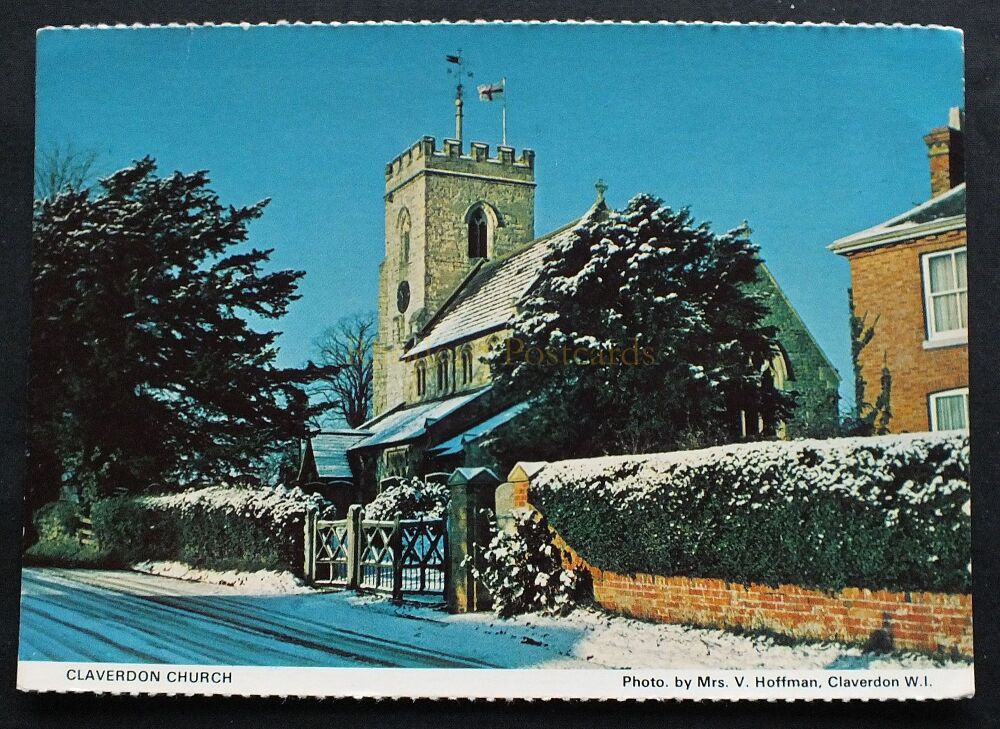 Claverdon Church, Claverdon, Warwickshire-Circa 1980s WI Photo Postcard