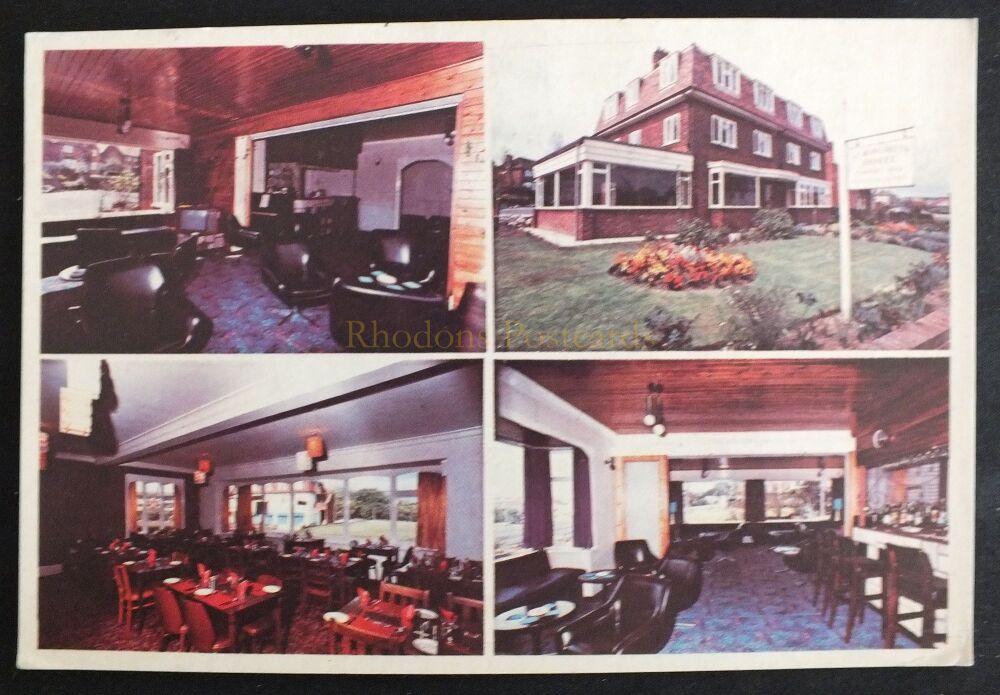 St Margarets Hotel, Scarborough-1970s Hotel Advertising Multiview Postcard